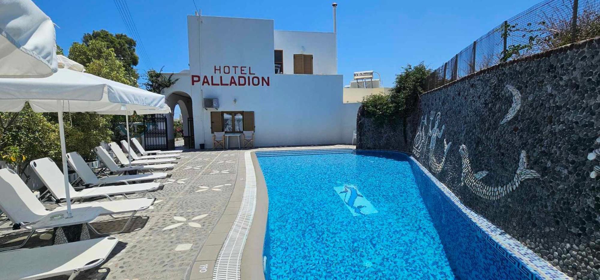 Hotel Palladion Karterados  Ngoại thất bức ảnh